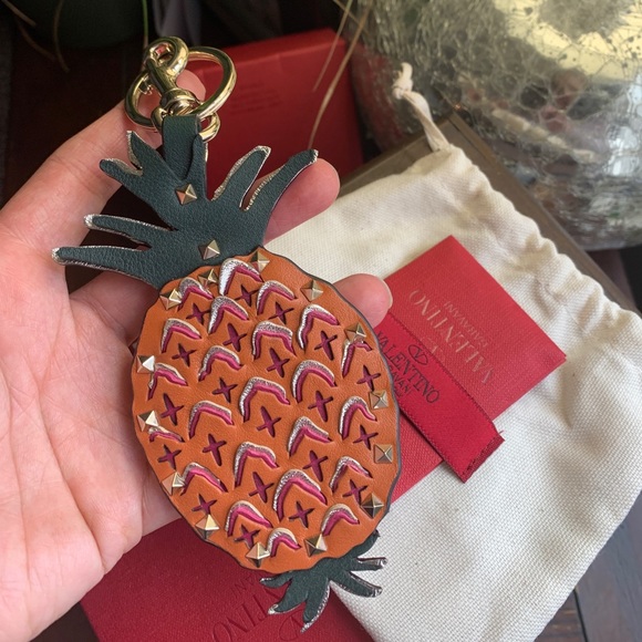 Valentino Accessories - Authentic VALENTINO GARAVANI Pineapple Keychain ❤️
